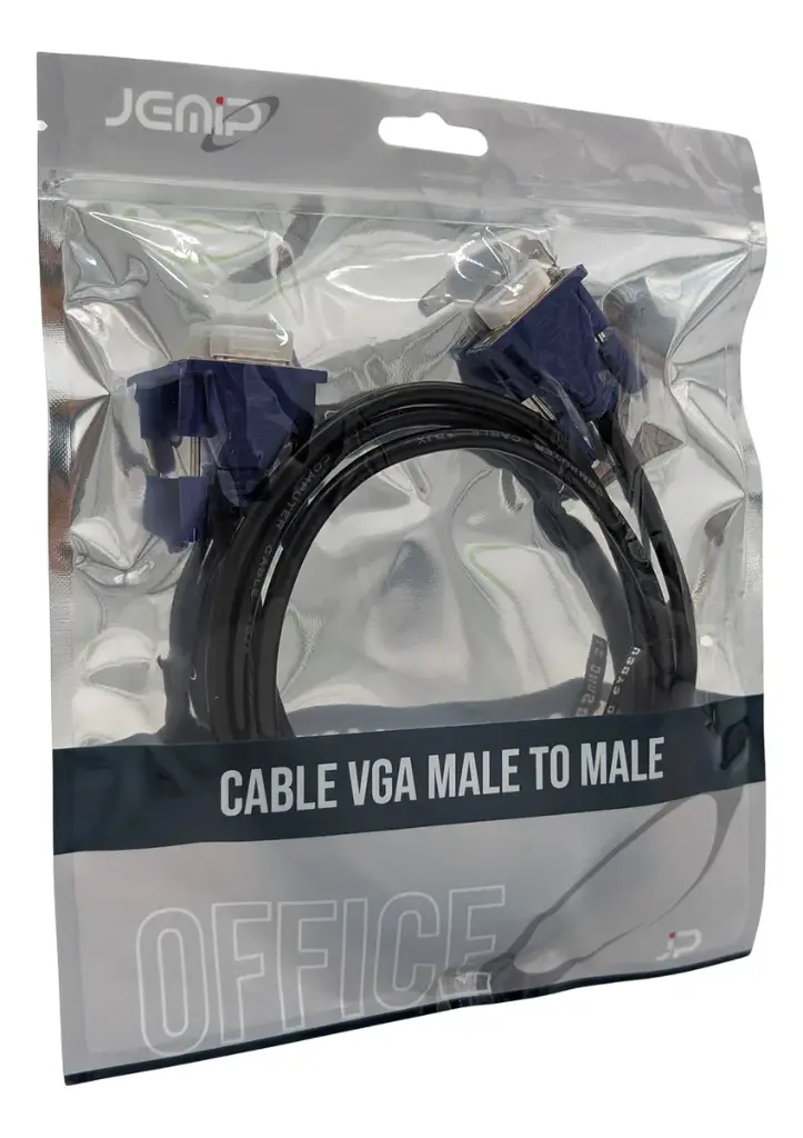 CABLE JEMIP VGA MACHO A VGA MACHO 1.5MT