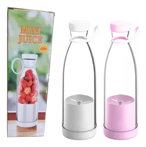 MINI LICUADORA BLANCA 6 HOJILLAS MINI JUICE