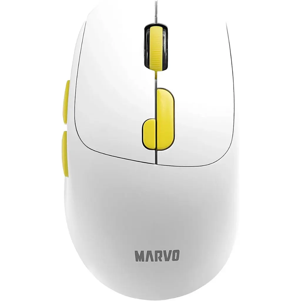 MOUSE MARVO M809W WH INALAMBRICO