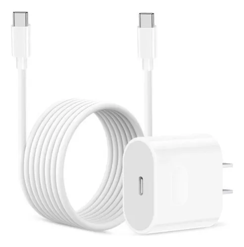 CARGADOR IPHONE CON CABLE C-C 35W