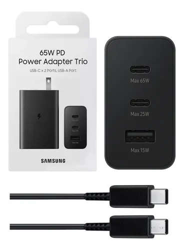 CARGADOR SAMSUNG CON CABLE 65W
