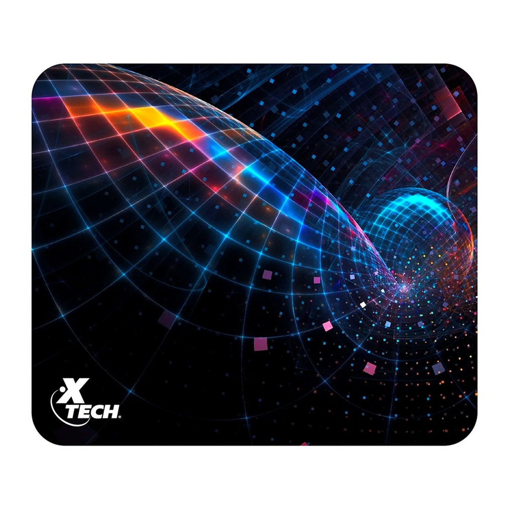 XTECH MOUSE PAD DE TELA COLONIST CON BASE ANTIDESLIZANTE (XTA-181) 22x18x0,2cm