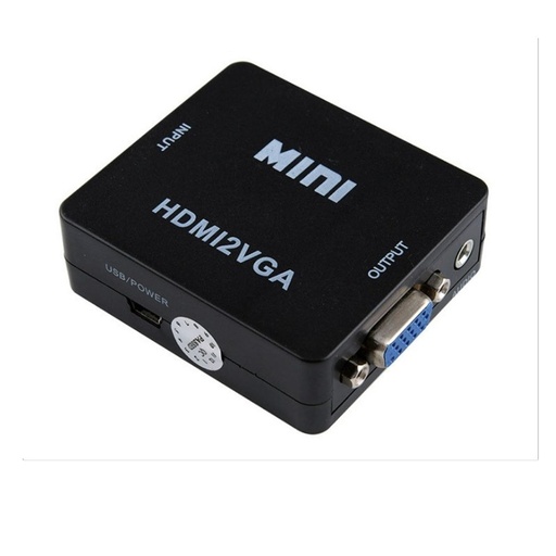 CONVERTIDOR HDMI A VGA+3.5 POWER-V3 402246