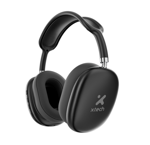 AUDIFONO XTECH ESTEREO CON MICROFONO Y TECNOLOGIA INALAMBRICA XTH-614