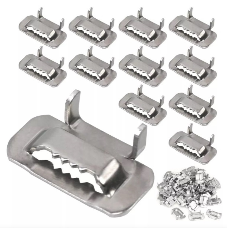 Hebilla Metálica 5/8" Acero Inoxidable STC-FO-SB58