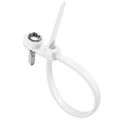 TIRRAP CON HUECO PARA TORNILLOS WIREPLUS+ 3mm X 10cm paquete de 100und WP-FPC3-10