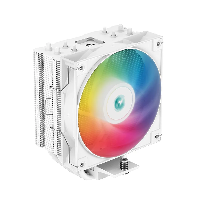 CPU FAN COOLER DEEPCOOL AG400 WH ARGB V2 TORRE 4 TUBOS R-AG400-WHAMMN-GJD