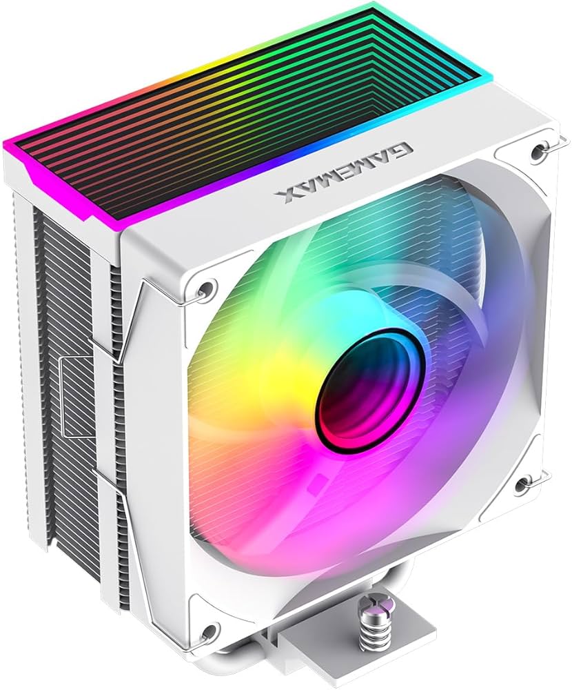 CPU FAN COOLER GAMEMAX SIGMA 550 INFINITY TORRE 5 TUBOS TDP 220W ARGB BLANCO