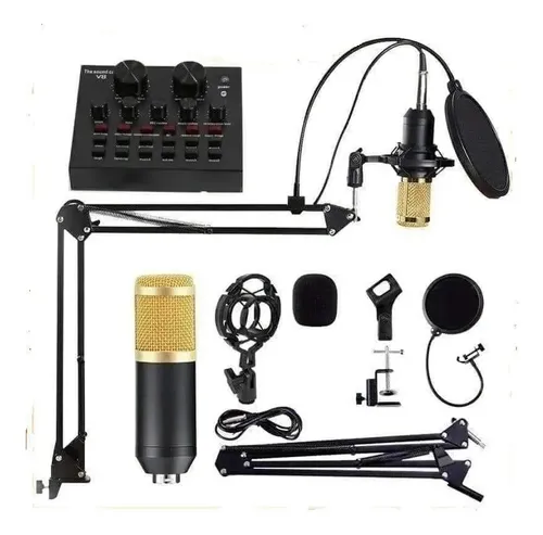 KIT MICROFONO CON MINI PLACA V8+BM800