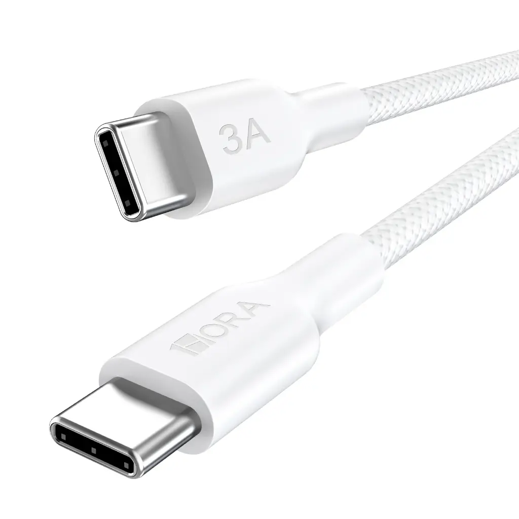 CABLE TIPO C-TIPO C 3A 1MT WHITE CAB272