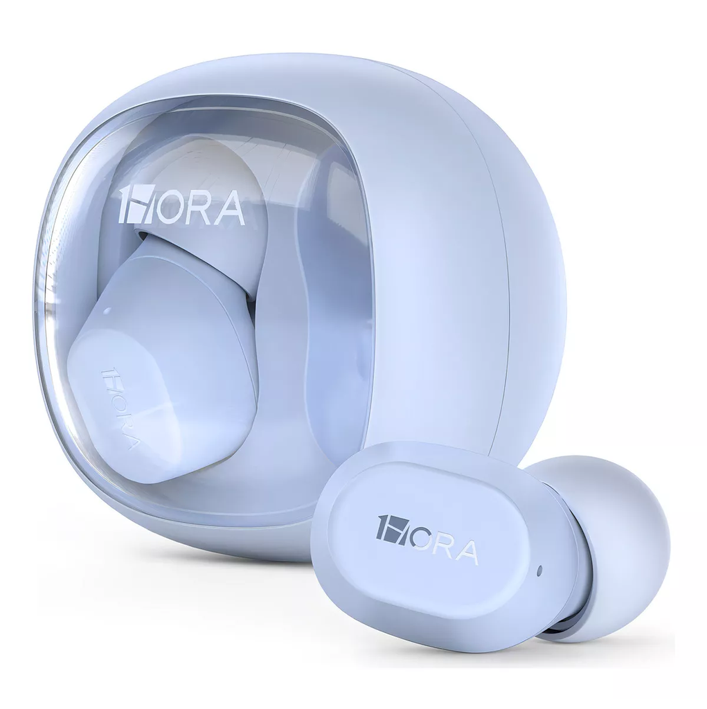 AUDIFONOS INALAMBRICOS TWS AZUL AUT208 1HORA