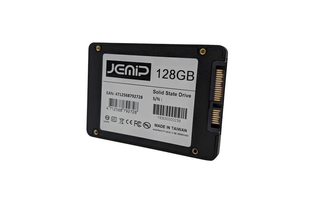 SSD JEMIP 128GB 2.5" SATA 3 530MB/s 480MB/s