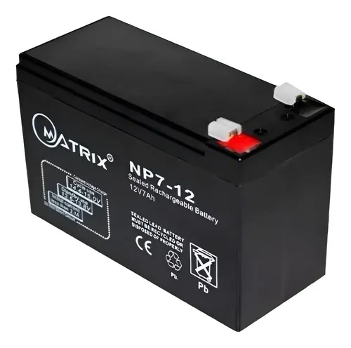 BATERIA MATRIX 12V 7AMP
