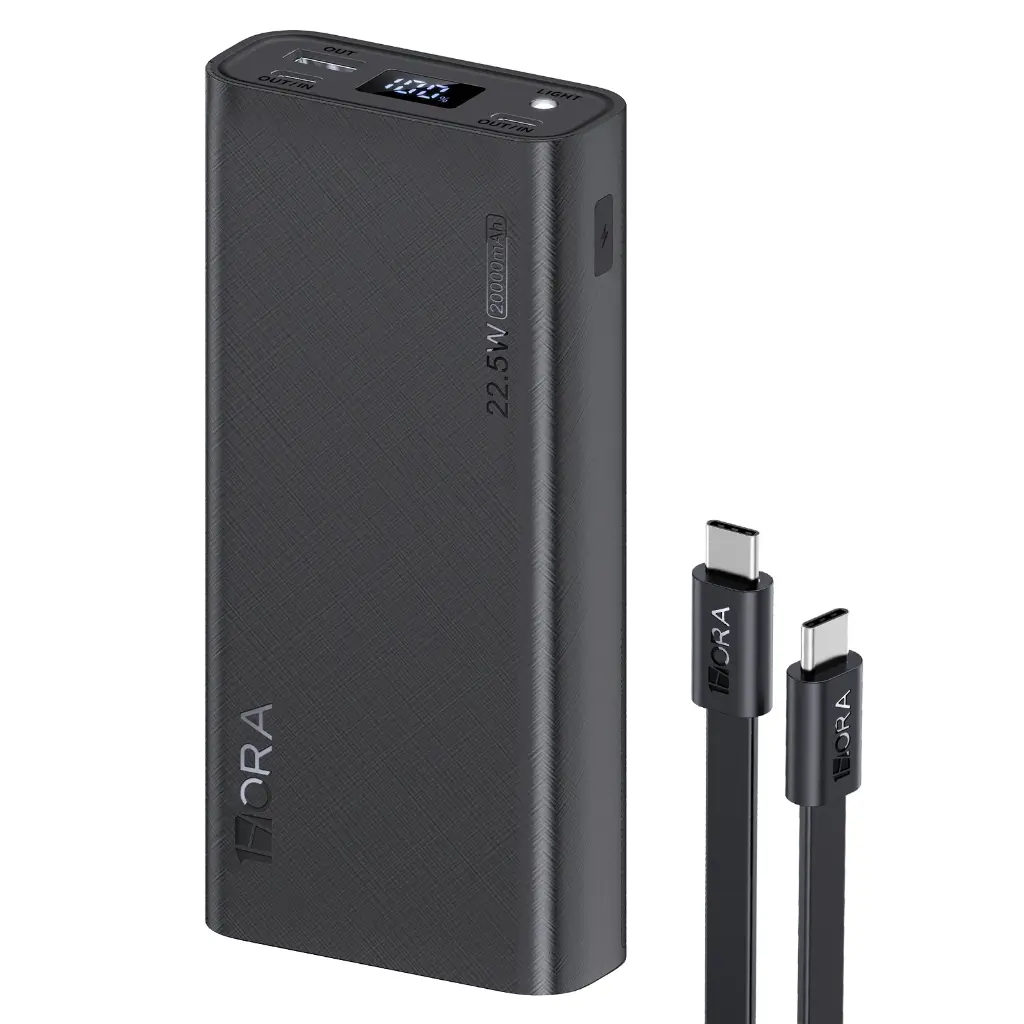 BATERIA PORTATIL GAR158N 20000MAH 20W POWER BANK 1HORA
