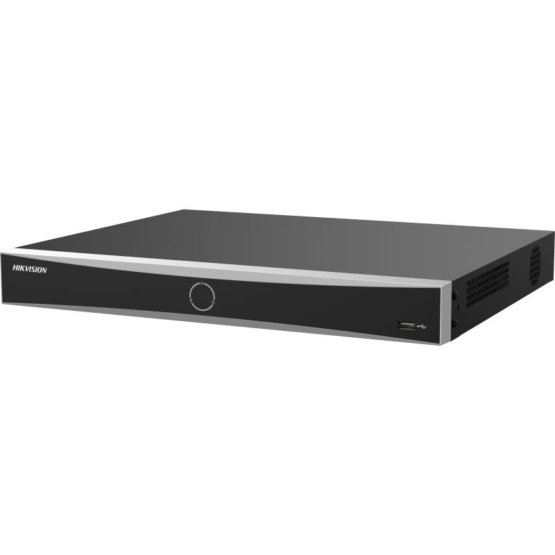 DS-7616NXI-K2/16P/Vpro NVR 12 Megapixel 4K/16 Canales IP/16 Puertos PoE+(10/100 Mbps) Reconocimiento Facial/AcuSense/2 Bahías para HDD de 16TB Hikvision
