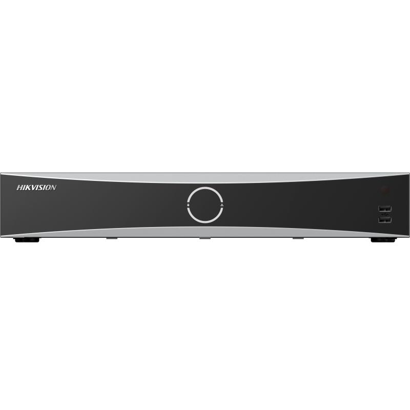 DS-7732NXI-K4/VPro NVR 32 Megapixeles 32 canales IP/4k HDMI/ 4 Bahias de HDD 16TB/2 puertos de red (10/100/1000 Mbps) Hikvision