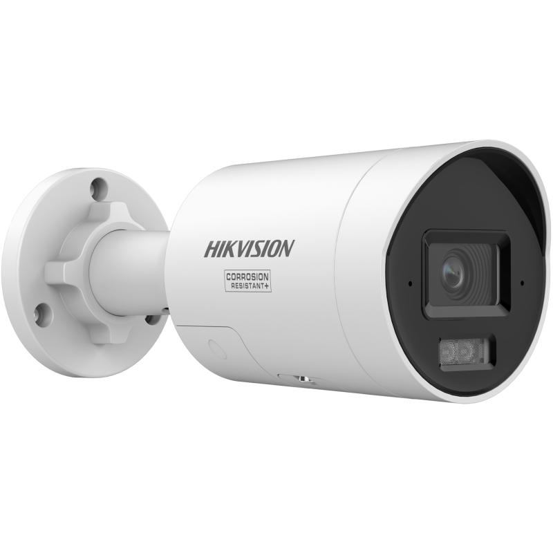DS-2CD2047G3-LI2UY/SL Cámara Bala IP 4 Megapixel/Lente 2.8 mm/40mts IR + Luz Blanca/2 Micrófonos Integrados/Exterior IP67
