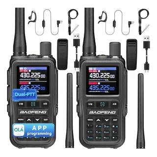 TWO PACK DE RADIOS BAOFENG UV-5R 5W 