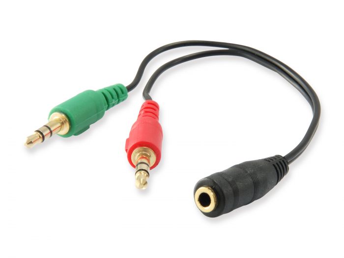 CABLE Y 3.5MM A 2 3.5MM
