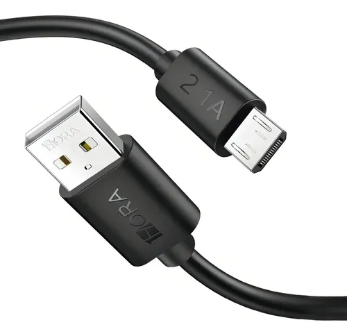 CABLE MICRO 1HORA 1MT 2.1A CAB236 V8