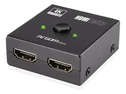 SPLITTER SWITCH ARGOM HDMI 2 EN 1 4K 60Hz ARG-AV-5120 