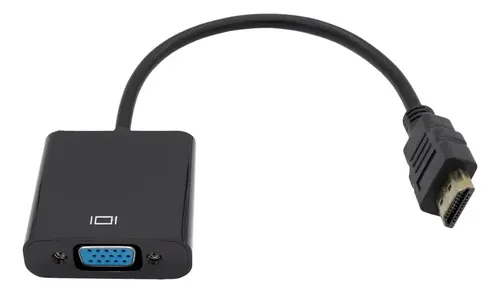 ADAPTADOR JEMIP HDMI MACHO A VGA HEMBRA JPOHDVGAC017-BK