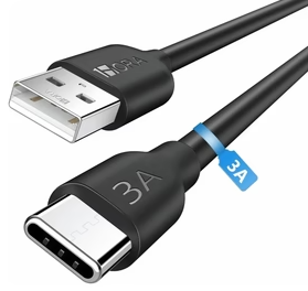 CABLE TIPO C 1HORA CAB251N 3A 1MT