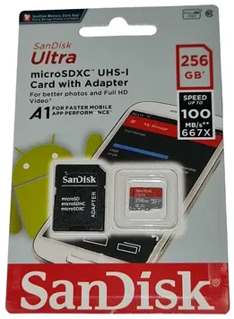 MEMORIA MICRO SD SANDISK 256GB