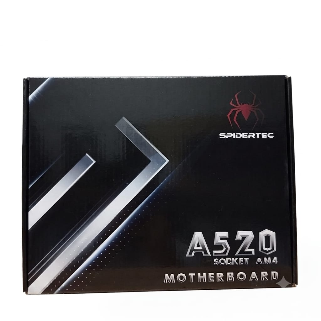TARJETA MADRE SPIDERTEC IGNIS A520 SOCK AM4 2xDDR4 4400MHZ 1xM.2 SPI-A520