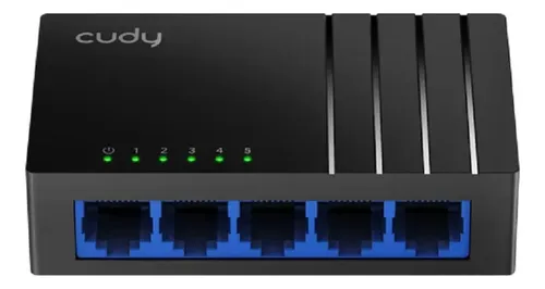 SWITCH CUDY GS105D GIGABIT 5 PUERTOS ESCRITORIO