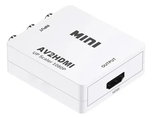 ADAPTADOR CONVERTIDOR SPIDERTEC AV A HDMI 1080P SPI-A47