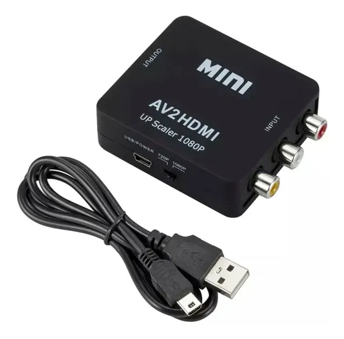 CONVERTIDOR HDMI A AV +1080P POWER V3 