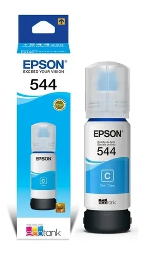 Tinta Epson 544 Impresora T544220-AL-Cyan