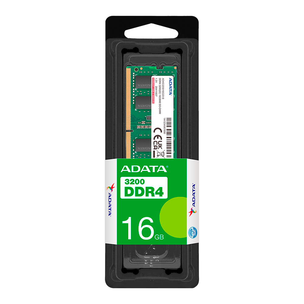 ADATA Memoria RAM SODIMM 16GB DDR4 3200MHz