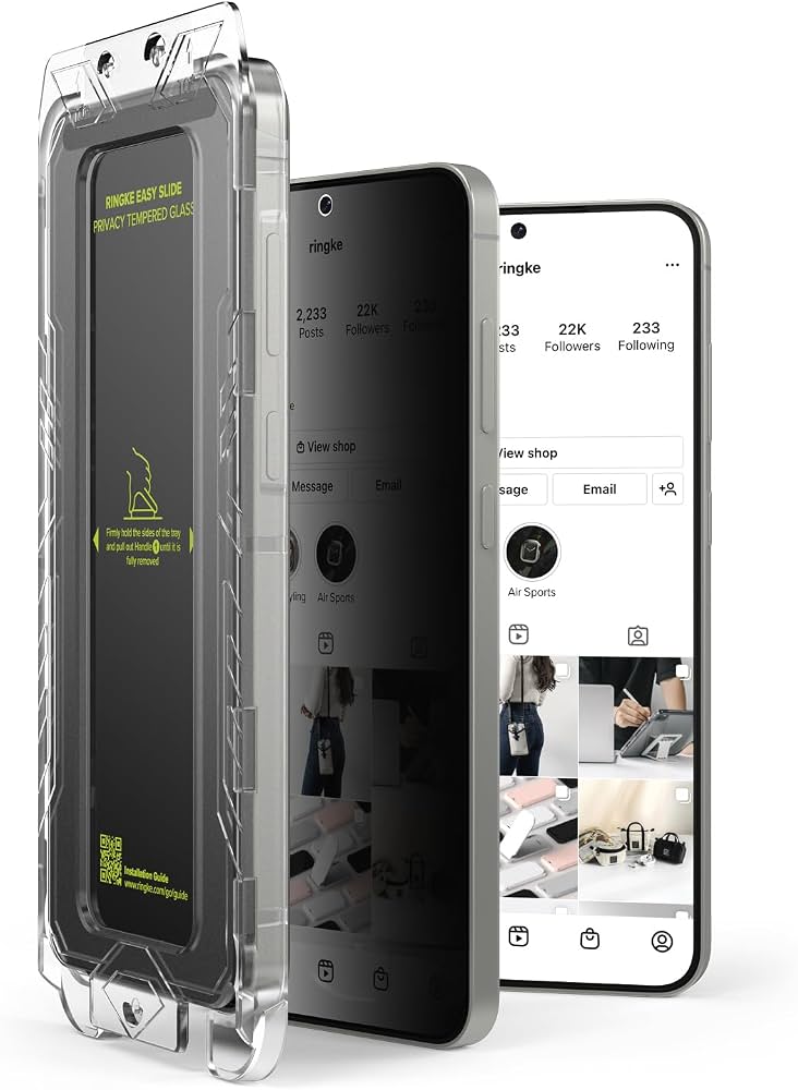 VIDRIO TEMPLADO EASY APP PRIVACY SAMSUNG S25 PLUS