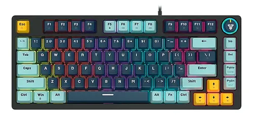 Teclado Fantech Atom81 MK875v2 Cableado (Azul Navy) SW_Taro