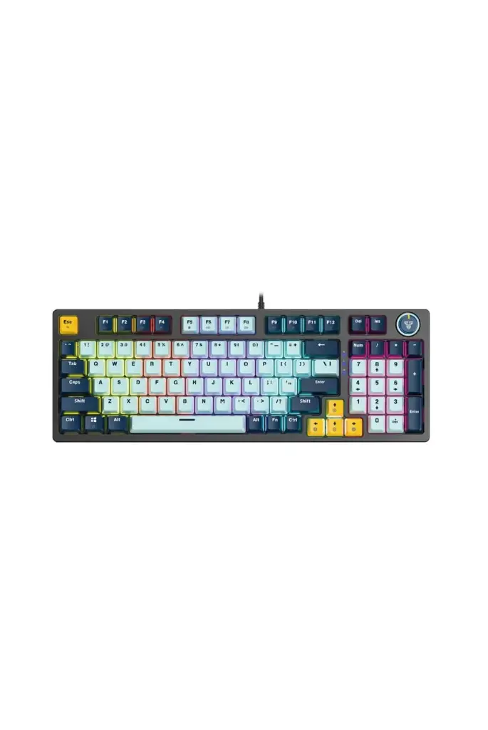 Teclado Fantech Atom96 MK890v2 Cableado (Azul Sky) SW_Taro