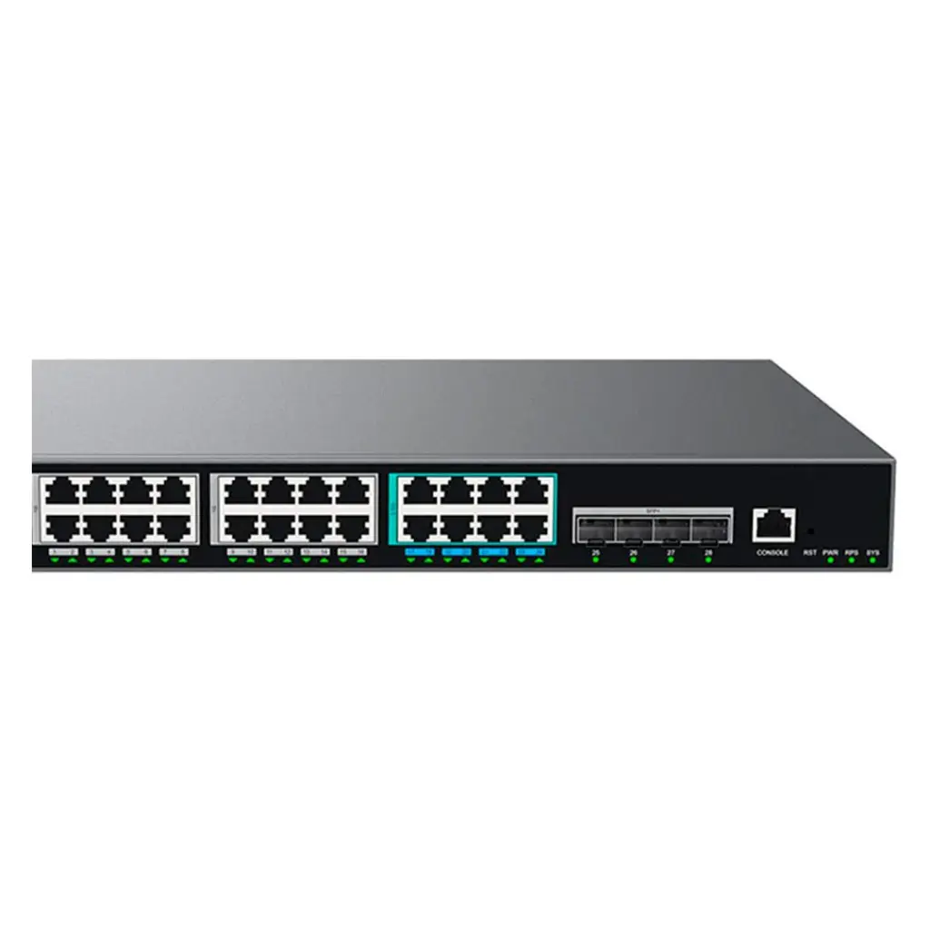 Conmutador de red PoE multigigabit administrado de capa 3 Grandstream GWN7822P 24 PUERTOS
