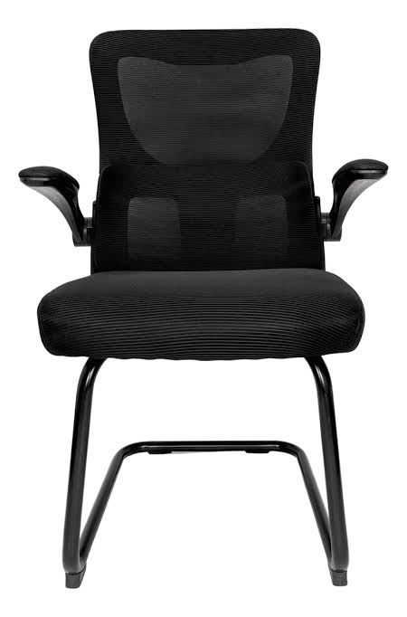 SILLA JEMIP OFFICE CORDIAL SEATING SOPORTE LUMBAR REPOSABRAZOS FIJOS MALLA TRANSPIRABLE NEGRO