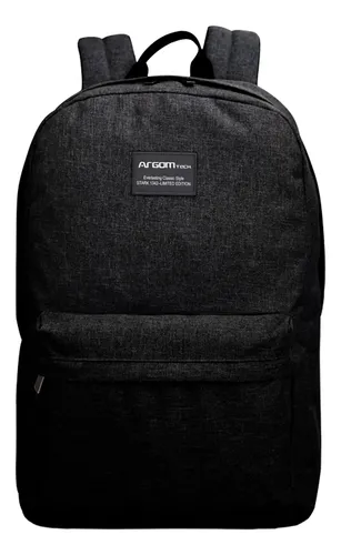 BOLSO ARGOMTECH STARK PARA LAPTOP 14.1" NEGRO ARG-BP-1342BK
