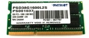 MEMORIA DDR3 RAM 8GB PC3 1600MHZ 12800 LAPTOP PATRIOT PSD38G1600L2S