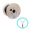 BOBINA DE CABLE SIEMON  UTP DE 4 PARES, PARA EXTERIOR CON GEL, CAT6(23AWG) 9C6O4-E2-01-R1A