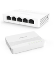 SWITCH GIGABIT DE ESCRITORIO 5PUERTOS HIKVISION 10/100/1000Mbps DS-3E0505D-E