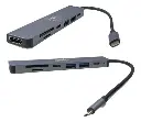 HUB MINI SPIDERTEC 7 PUERTOS TIPO C SPI-A14