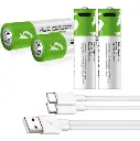 BATERIA AA RECARGABLE CON PUERTO TYPE C