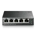 SWITCH 5 PUERTOS GIGABIT DESKTOP CON 4 PUERTOS POE TP-LINK TL-SG1005P