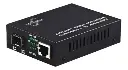 CONVERTIDOR SM F.O 10/100/1000 RJ45 SC 20KM OPTOSTAR OP-ECS13711-20