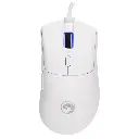MOUSE MARVO G950 WH Niro 40 White Wired sensor optico PMW3327 12000dpi