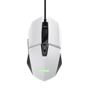 MOUSE TRUST GXT 109W FELOX RGB BLANCO MAX 6400 DPI 25066