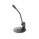 MICROFONO TRUST PRIMO NEGRO PARA ESCRITORIO CON BASE 21674